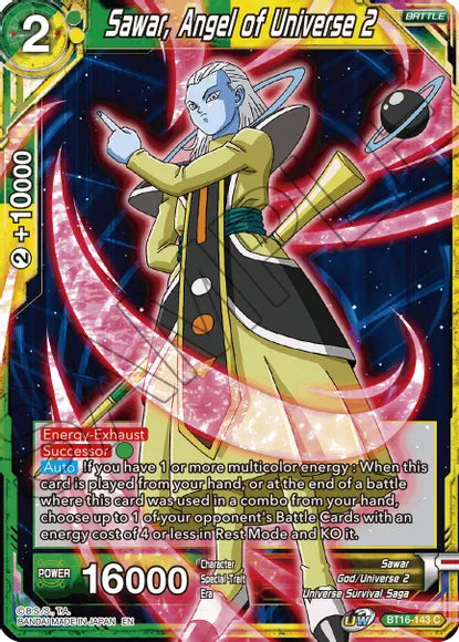 Sawar, Angel of Universe 2 (BT16-143) [Realm of the Gods] Parallel Foil