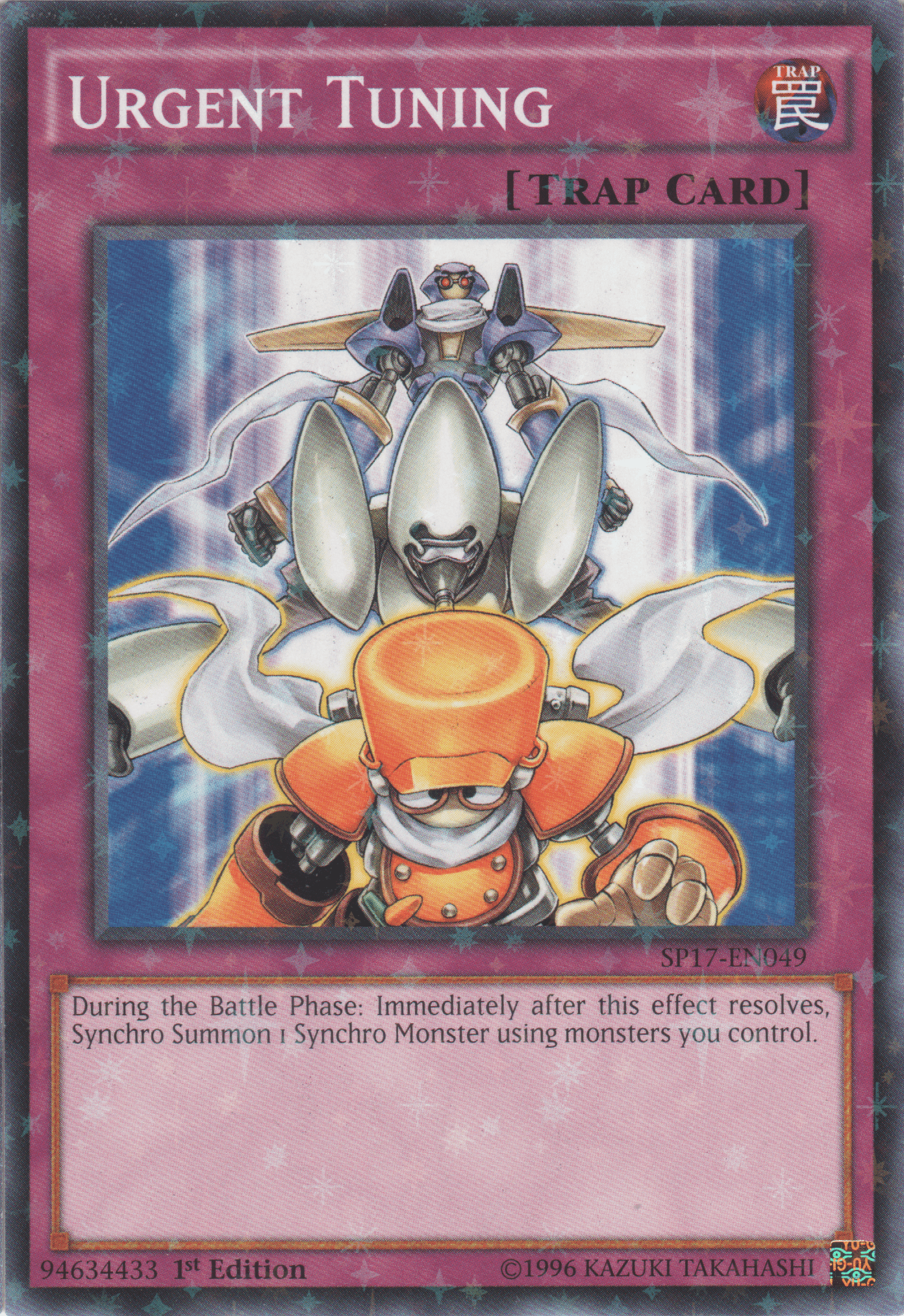 Urgent Tuning [SP17-EN049] Starfoil Rare - Josh's Cards