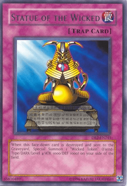 Statue of the Wicked [DB2-EN243] Rare - Josh's Cards