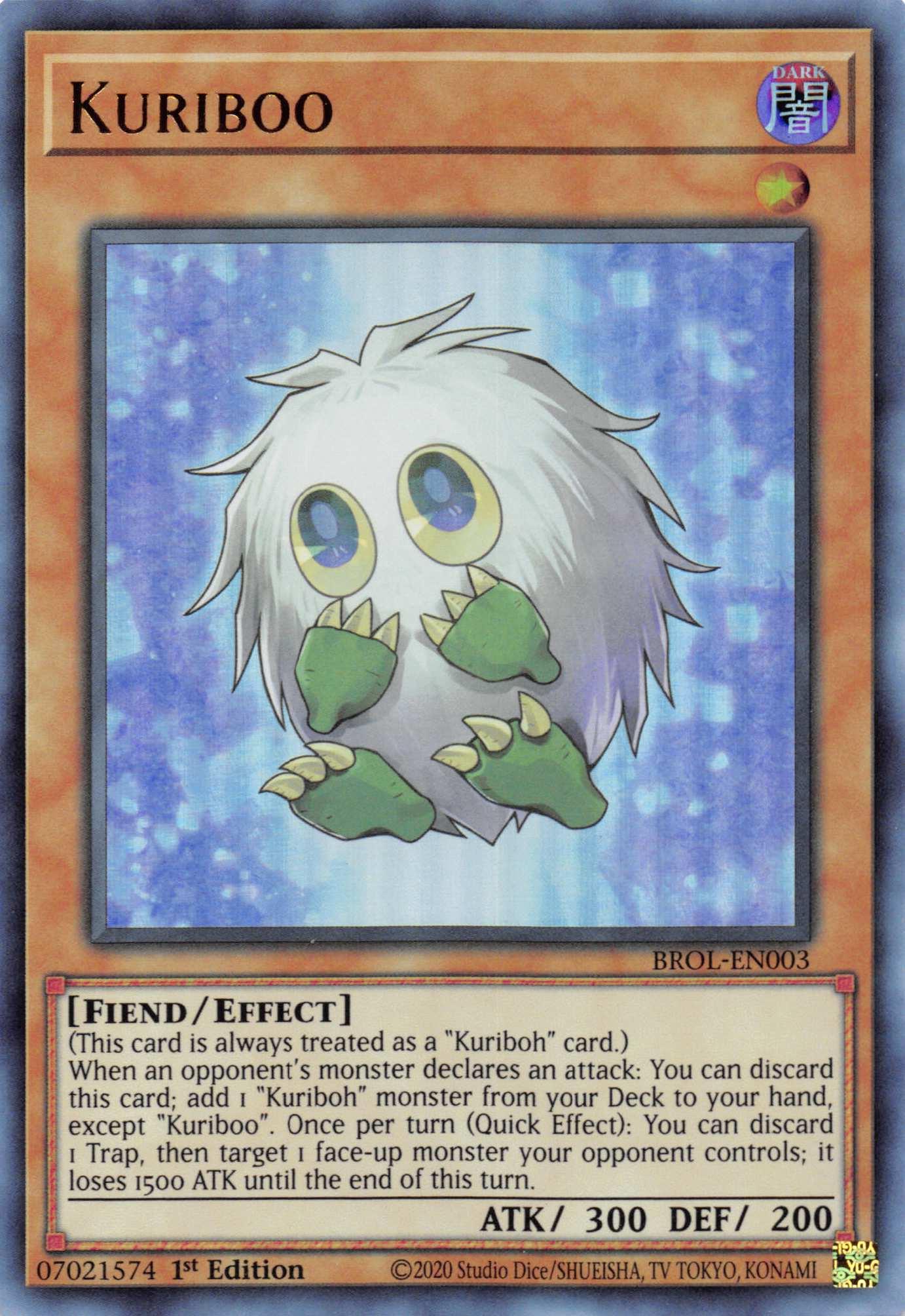 Kuriboo [BROL-EN003] Ultra Rare - Josh's Cards