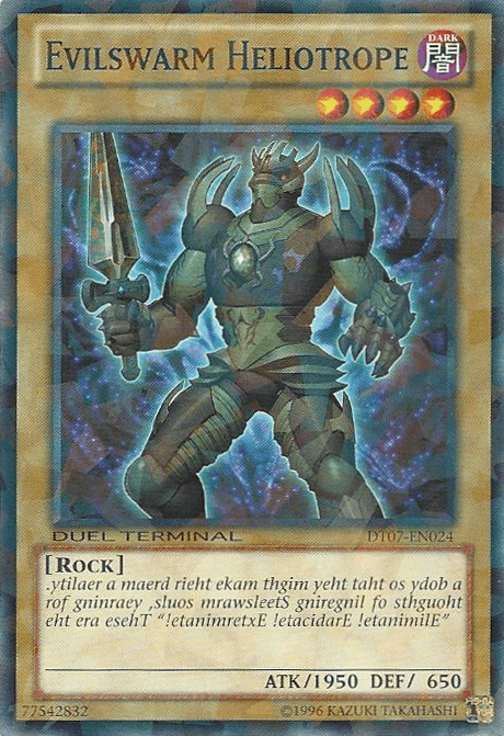 Evilswarm Heliotrope [DT07-EN024] Common - Josh's Cards