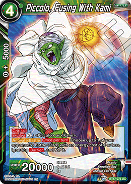 Piccolo, Fusing With Kami (BT17-076) [Ultimate Squad] Parallel Foil
