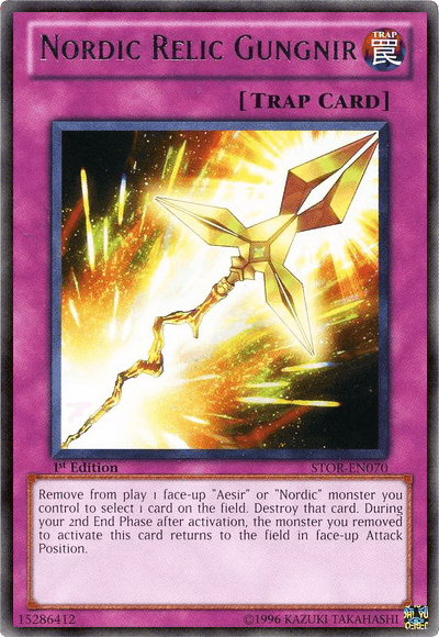Nordic Relic Gungnir [STOR-EN070] Rare - Josh's Cards