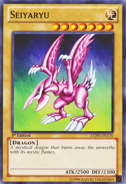 Seiyaryu [LCJW-EN170] Common - Josh's Cards