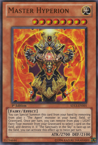 Master Hyperion [SDLS-EN001] Ultra Rare - Josh's Cards