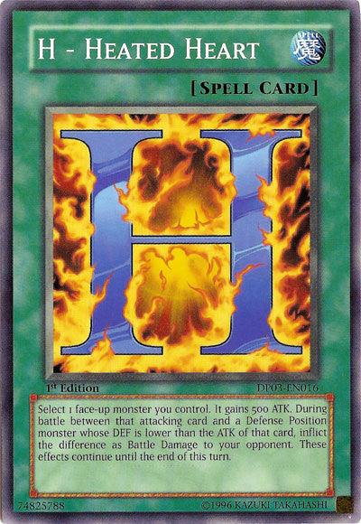 H - Heated Heart [DP03-EN016] Common - Josh's Cards