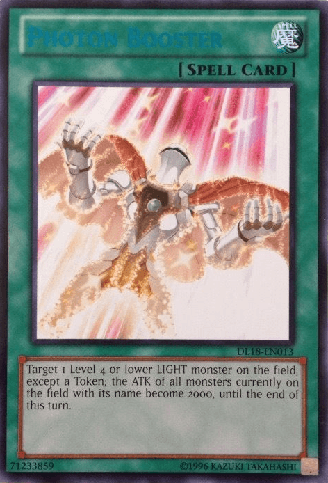 Photon Booster (Blue) [DL18-EN013] Rare - Josh's Cards