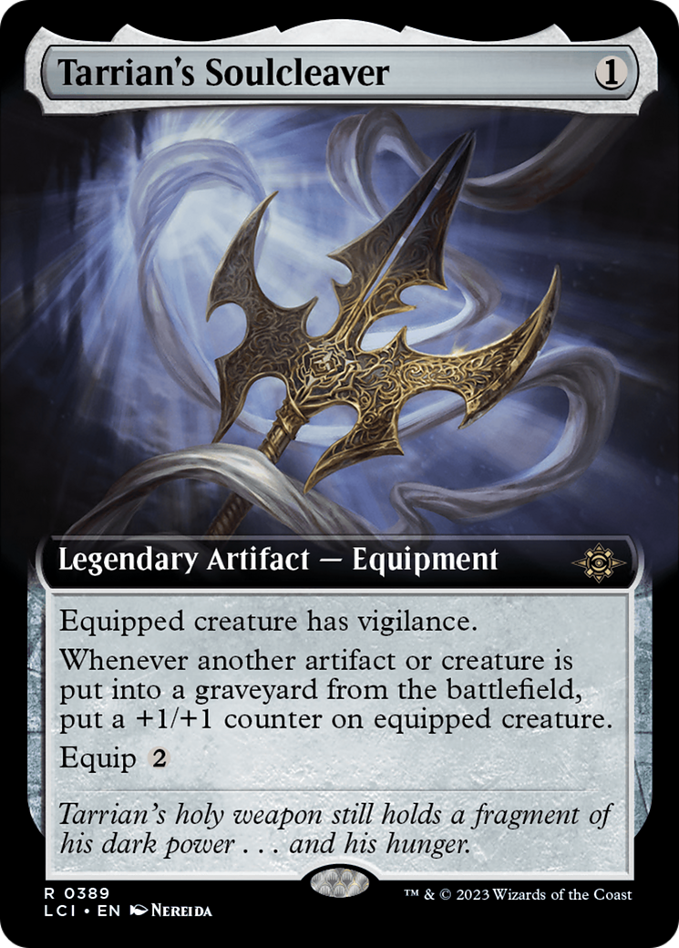 Tarrian's Soulcleaver (LCI-389) - The Lost Caverns of Ixalan: (Extended Art)