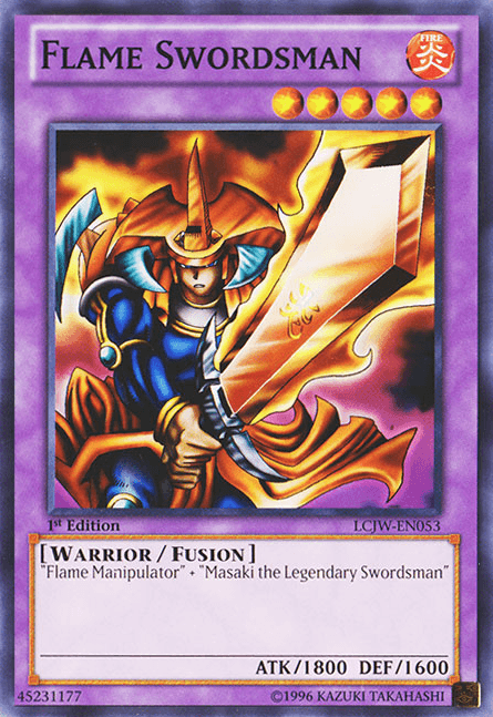 Flame Swordsman [LCJW-EN053] Common - Josh's Cards