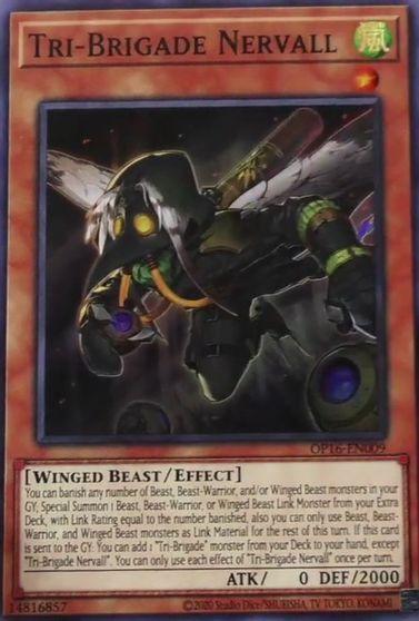 Tri-Brigade Nervall [OP16-EN009] Super Rare - Josh's Cards