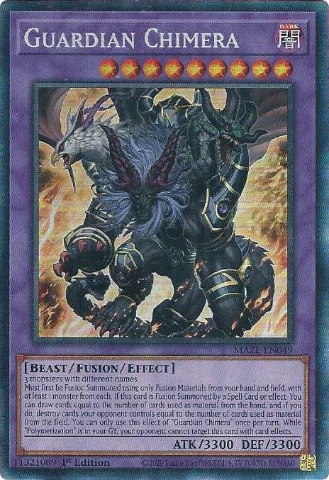 Guardian Chimera [MAZE-EN049] Collector's Rare - Josh's Cards