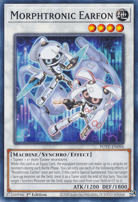 Morphtronic Earfon [POTE-EN096] Common - Josh's Cards