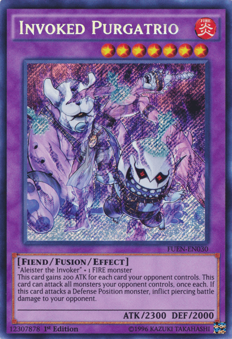Invoked Purgatrio [FUEN-EN030] Secret Rare - Josh's Cards