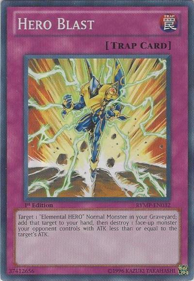 Hero Blast [RYMP-EN032] Super Rare - Josh's Cards