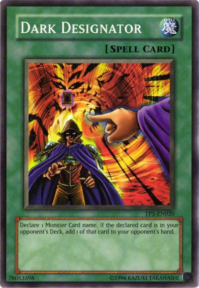 Dark Designator [TP5-EN020] Common - Josh's Cards