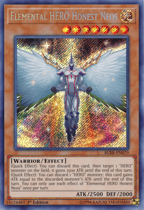 Elemental Hero Honest Neos [BLRR-EN079] Secret Rare - Josh's Cards