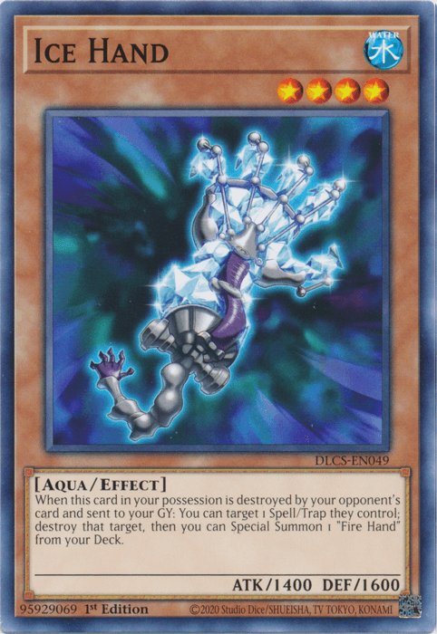 Ice Hand [DLCS-EN049] Common - Josh's Cards