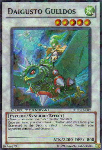 Daigusto Gulldos [DT05-EN089] Super Rare - Josh's Cards