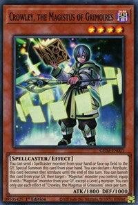 Crowley, the Magistus of Grimoires [GEIM-EN001] Super Rare - Josh's Cards