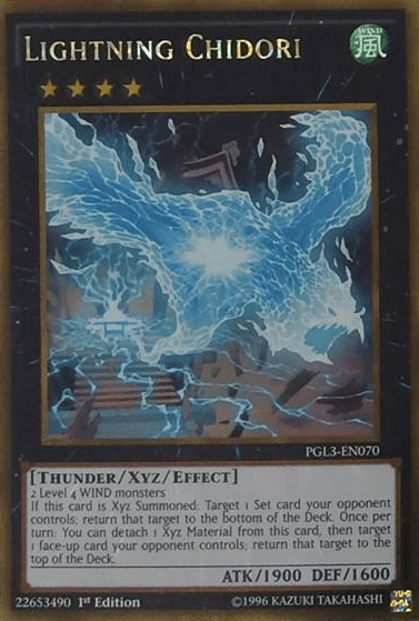 Lightning Chidori [PGL3-EN070] Gold Rare - Josh's Cards