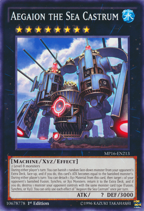 Aegaion the Sea Castrum [MP16-EN213] Common - Josh's Cards
