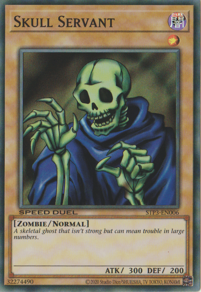 Skull Servant [STP3-EN006] Super Rare - Josh's Cards