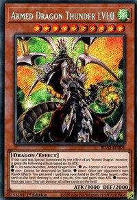 Armed Dragon Thunder LV10 [BLVO-EN001] Secret Rare - Josh's Cards