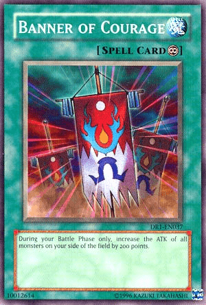 Banner of Courage [DR1-EN037] Common - Josh's Cards