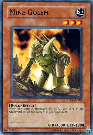 Mine Golem [DR3-EN198] Common - Josh's Cards