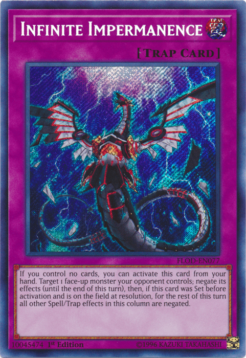 Infinite Impermanence [FLOD-EN077] Secret Rare - Josh's Cards