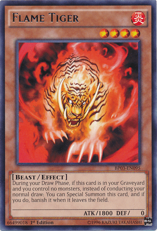 Flame Tiger [BP03-EN095] Rare - Josh's Cards