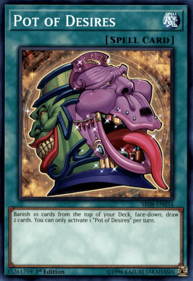 Pot of Desires [SR08-EN034] Common - Josh's Cards