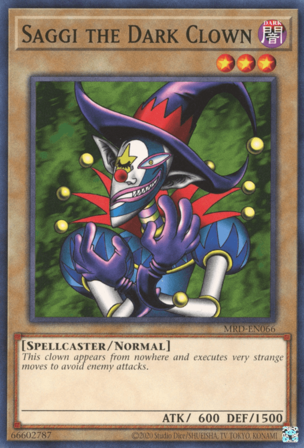 Saggi the Dark Clown [MRD-EN066] Common - Josh's Cards