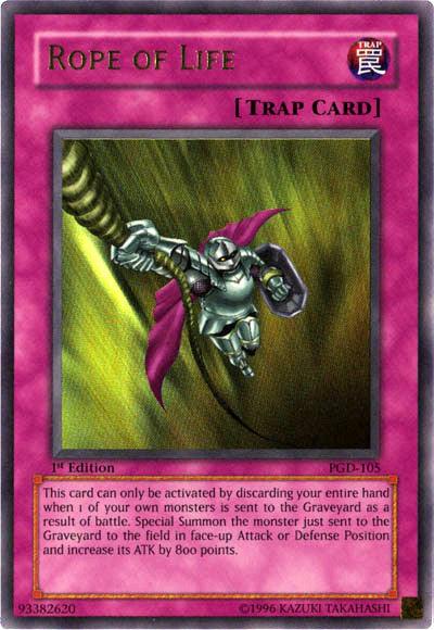 Rope of Life [PGD-105] Ultra Rare - Josh's Cards