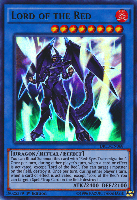 Lord of the Red [DRL3-EN068] Ultra Rare - Josh's Cards