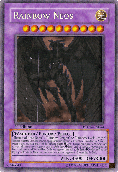 Rainbow Neos [PTDN-EN044] Ghost Rare - Josh's Cards