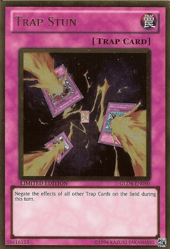 Trap Stun [GLD4-EN050] Gold Rare - Josh's Cards