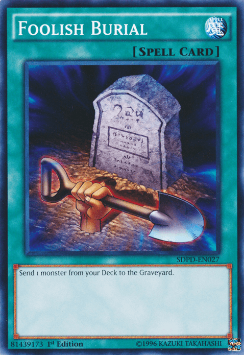 Foolish Burial [SDPD-EN027] Common - Josh's Cards