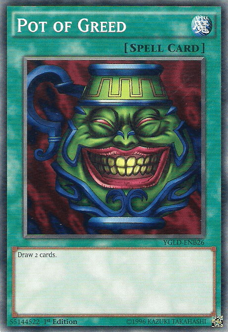 Pot of Greed [YGLD-ENB26] Common - Josh's Cards