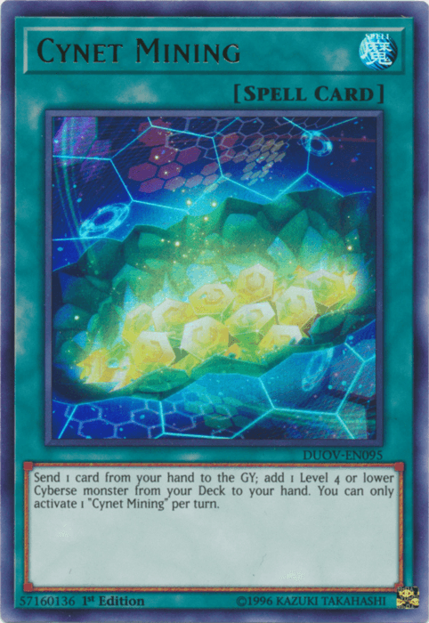 Cynet Mining [DUOV-EN095] Ultra Rare - Josh's Cards