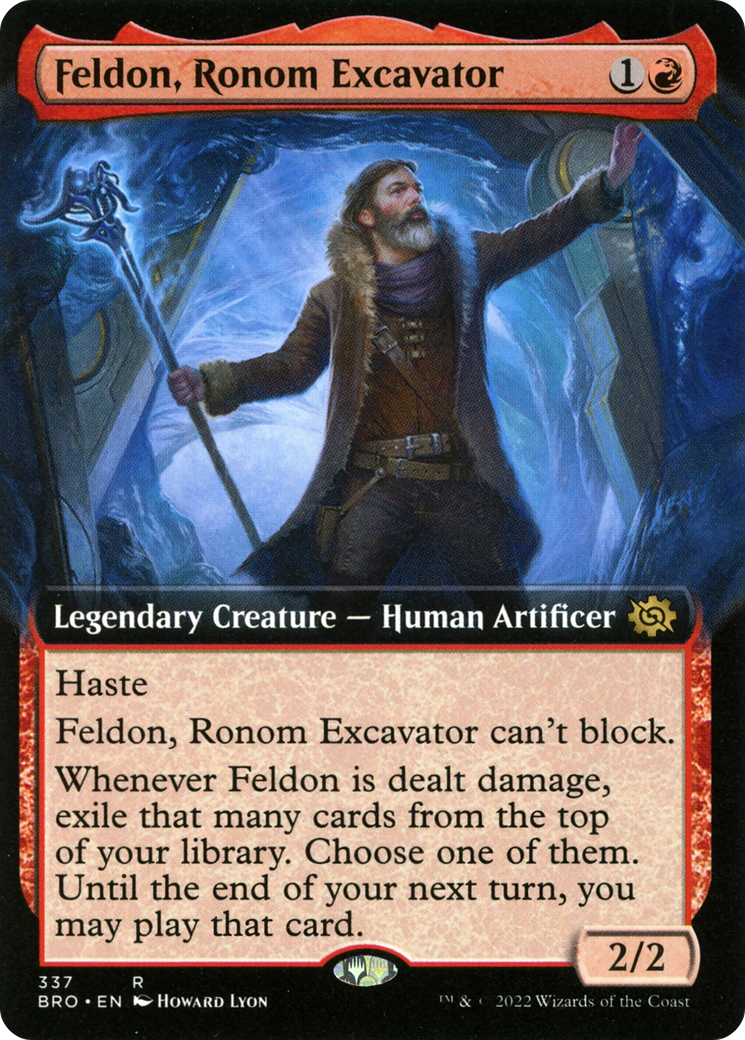 Feldon, Ronom Excavator (BRO-337) - The Brothers' War: (Extended Art)