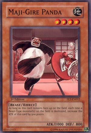 Maji-Gire Panda [FET-EN012] Common - Josh's Cards