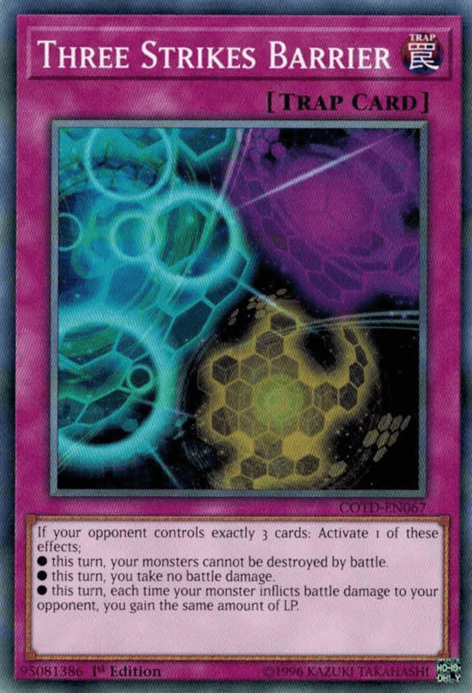 Three Strikes Barrier [COTD-EN067] Common - Josh's Cards