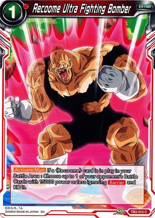 Recoome Ultra Fighting Bomber (TB3-015) [Clash of Fates] Parallel Foil