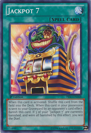 Jackpot 7 [PRIO-EN068] Common - Josh's Cards