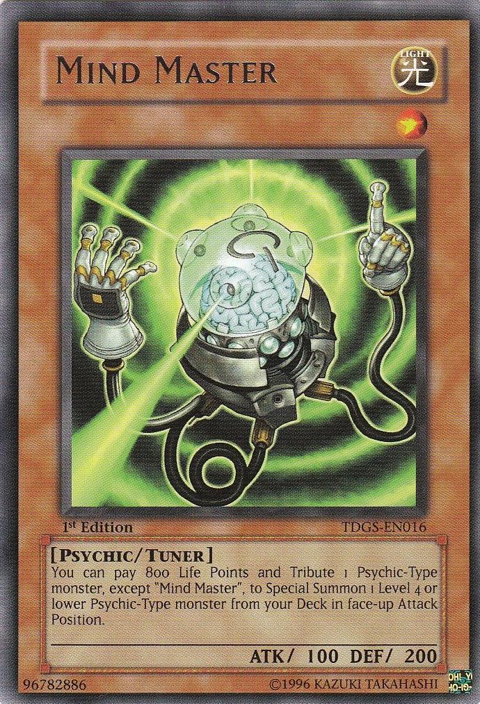 Mind Master [TDGS-EN016] Rare - Josh's Cards