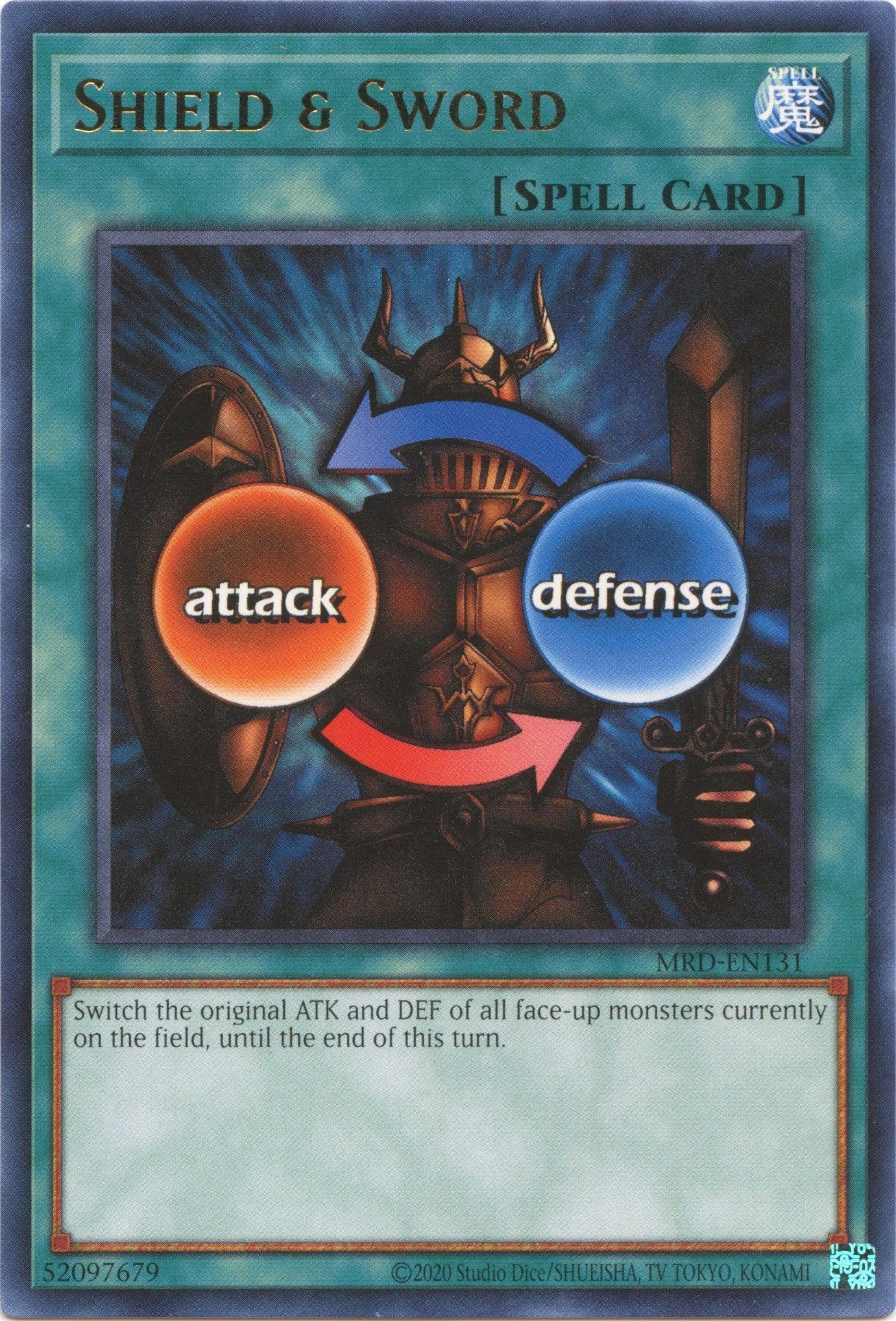Shield & Sword (25th Anniversary) [MRD-EN131] Rare - Josh's Cards