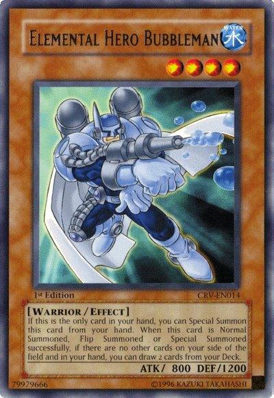 Elemental Hero Bubbleman [CRV-EN014] Rare - Josh's Cards