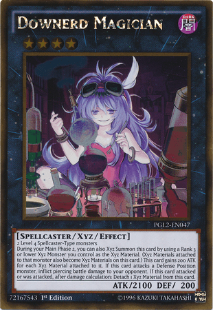 Downerd Magician [PGL2-EN047] Gold Rare - Josh's Cards