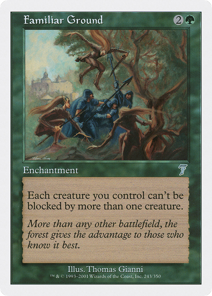 Familiar Ground [Seventh Edition] Foil